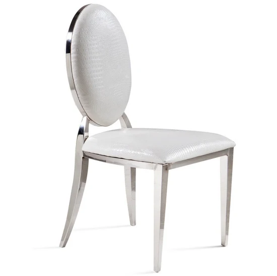 Mobilier d'intérieur et d'extérieur de styliste moderne, empilable, hôtel, Restaurant, Banquet, chaise en plastique et métal chromé, tabouret, Table de canapé